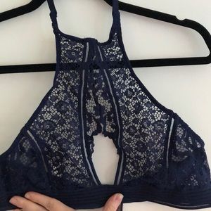 Victoria’s Secret high neck lace bralette